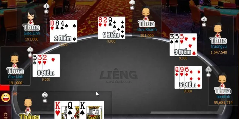 Tham gia bài 3 cây 123B giúp bạn vừa giải trí vừa nhận hoàn trả đều đặn mỗi ngày