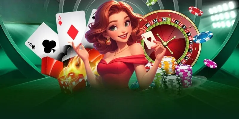 giao diện sảnh chơi trong khu vực Casino của 123B cho người mới